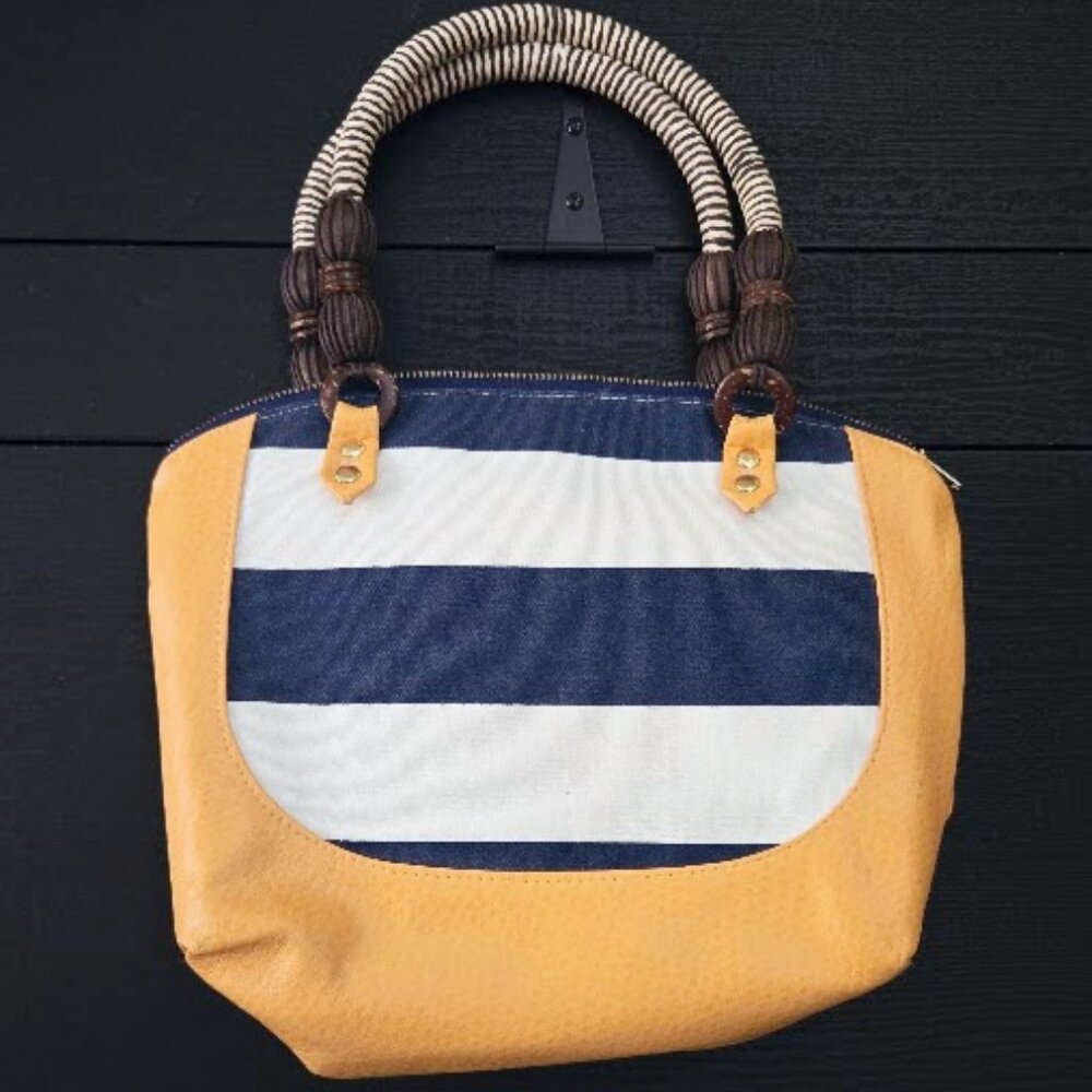 Daylin Skye leather Lola handcrafted tote purse